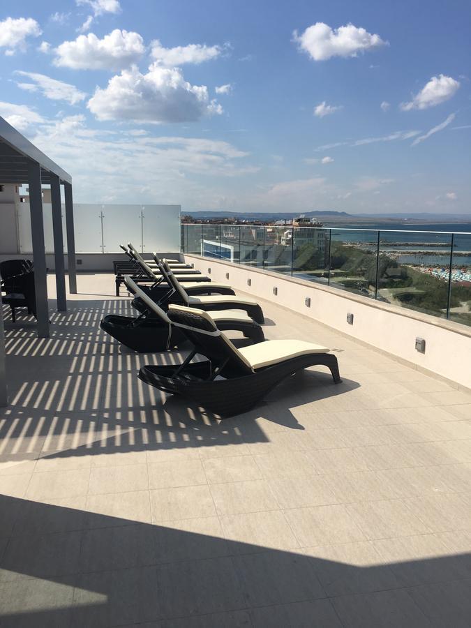 Golden Sea View Penthouse Lejlighed Pomorie Eksteriør billede